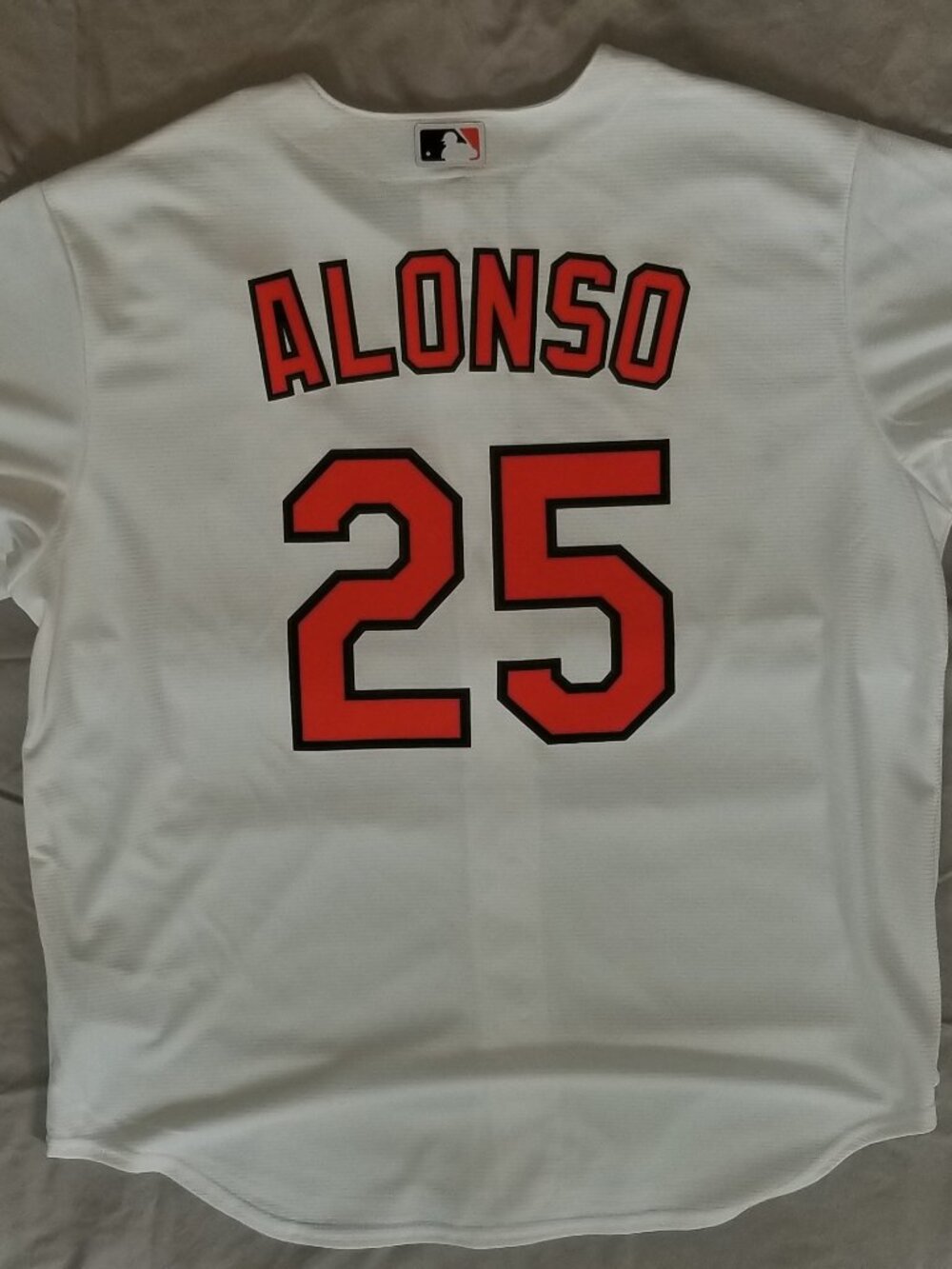 Nike Men's Pete Alonso White Baltimore Orioles Home Jersey, X-Large